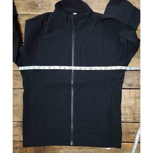 NWT Lululemon Men's Sojourn Windbreaker Jacket Black Medium Water-Repellent - Picture 7 of 12